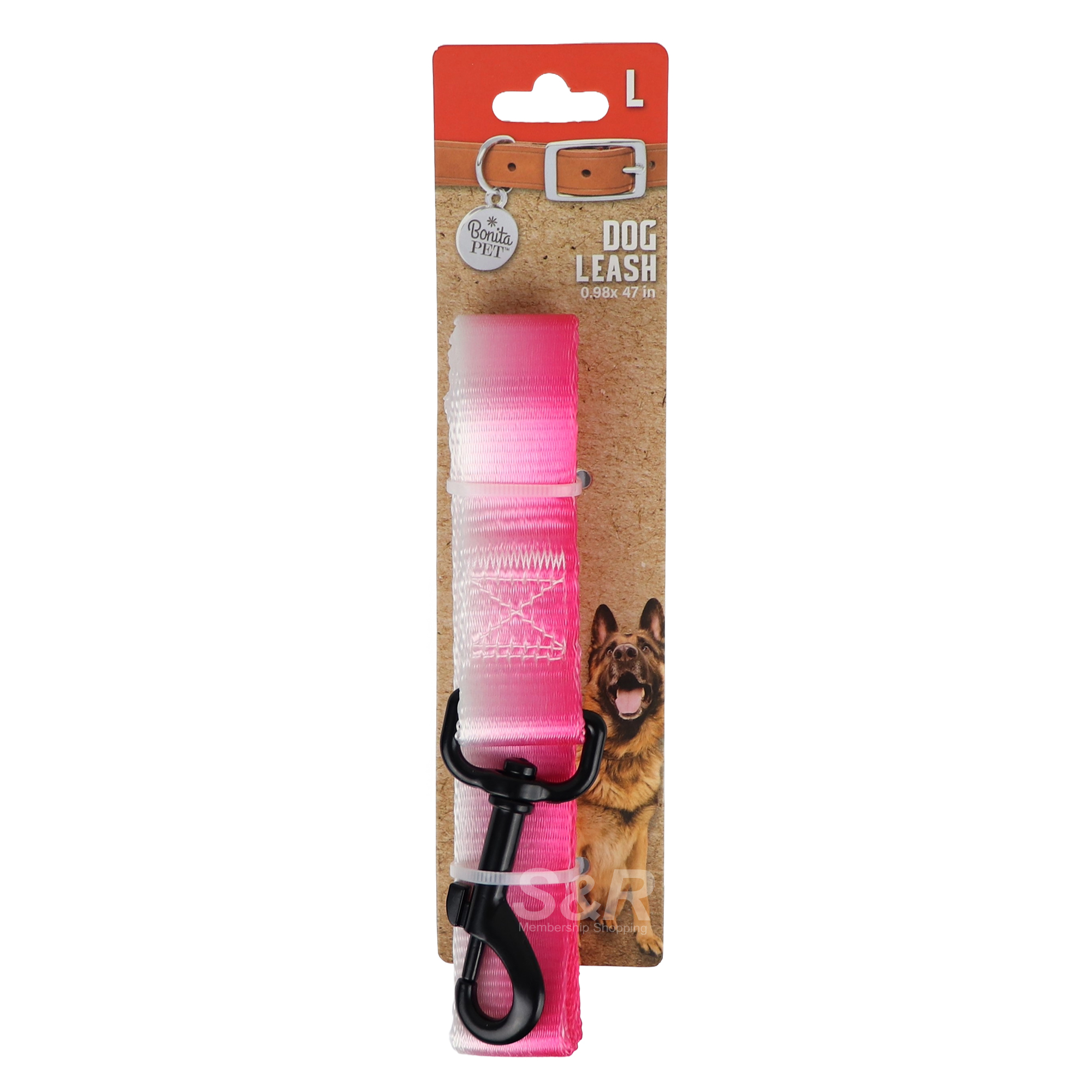 Bonita Pet Dog Leash Large 0.98x47in Bonita Pet Dog Leash Large 0.98x47in